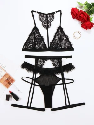 ensemble de lingerie en dentelle