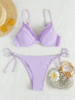 bikini à plis