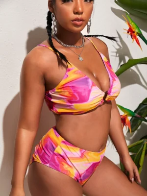 Bikini tie dye