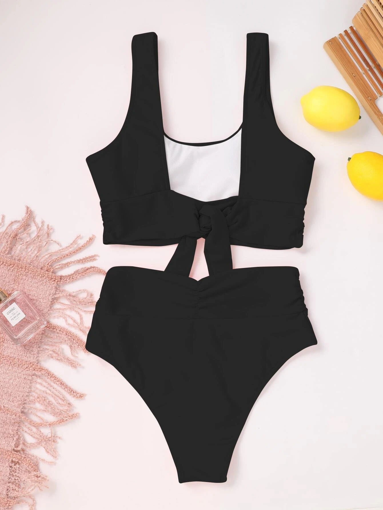 bikini croisé avec nœud – Image 3