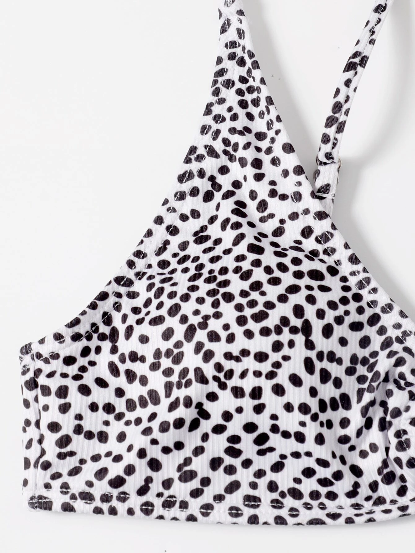 3 pièces bikini à imprimé tacheture & jupe de plage – Image 6