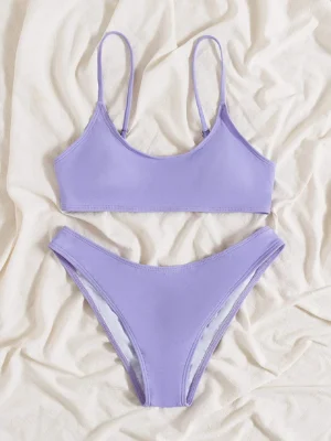 bikini unicolore