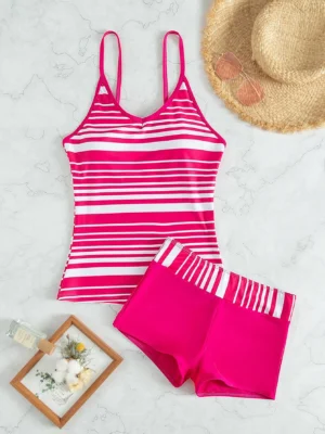 maillot à rayures