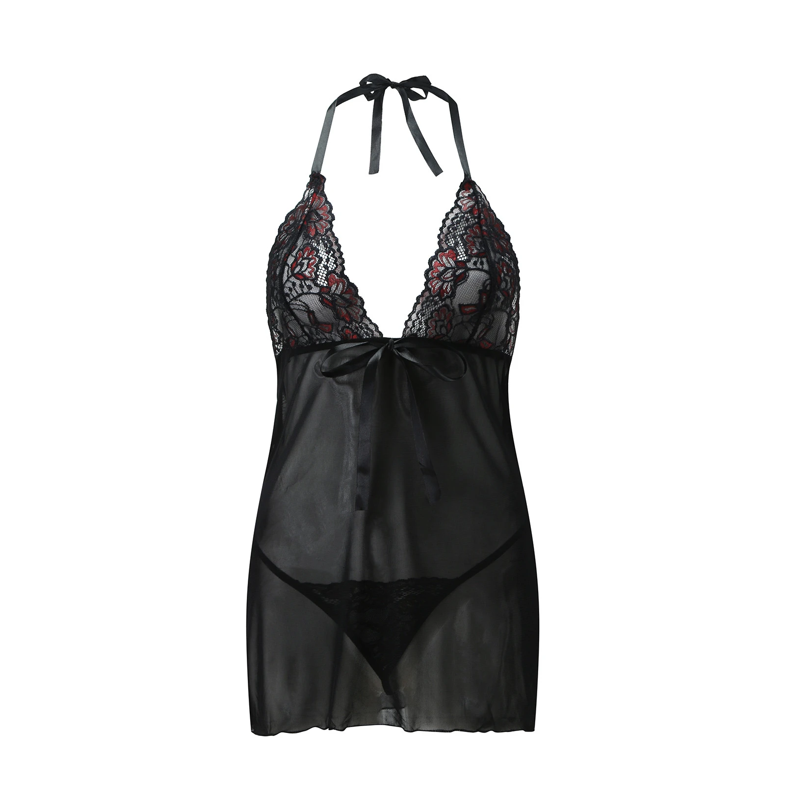 nuisette en maille transparente pour femmes – Image 2