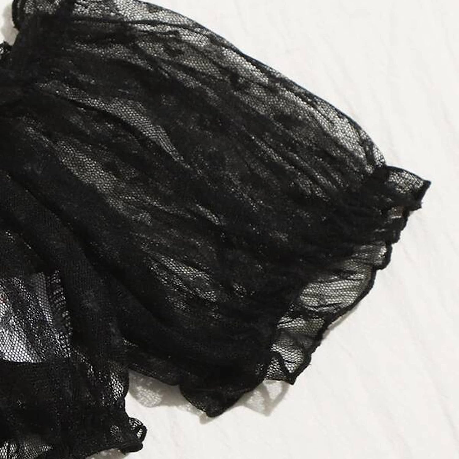 ensemble de lingerie en tulle avec plis – Image 4