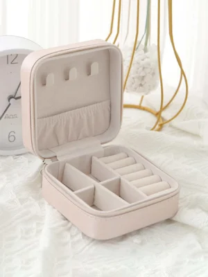 1 pièce Boîte de rangement de bijoux