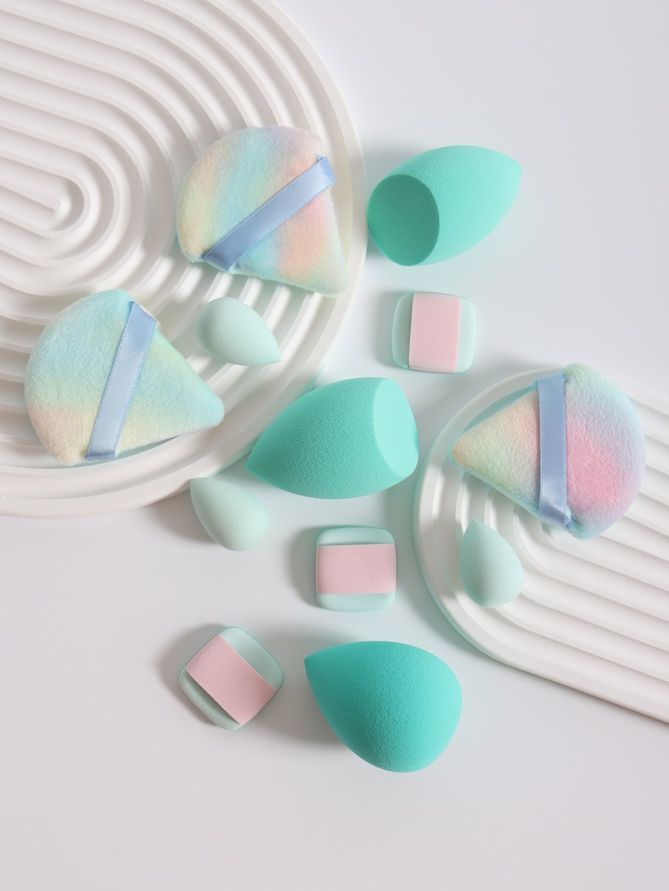 12 pièces Tout En Un Set D'éponges – Image 3