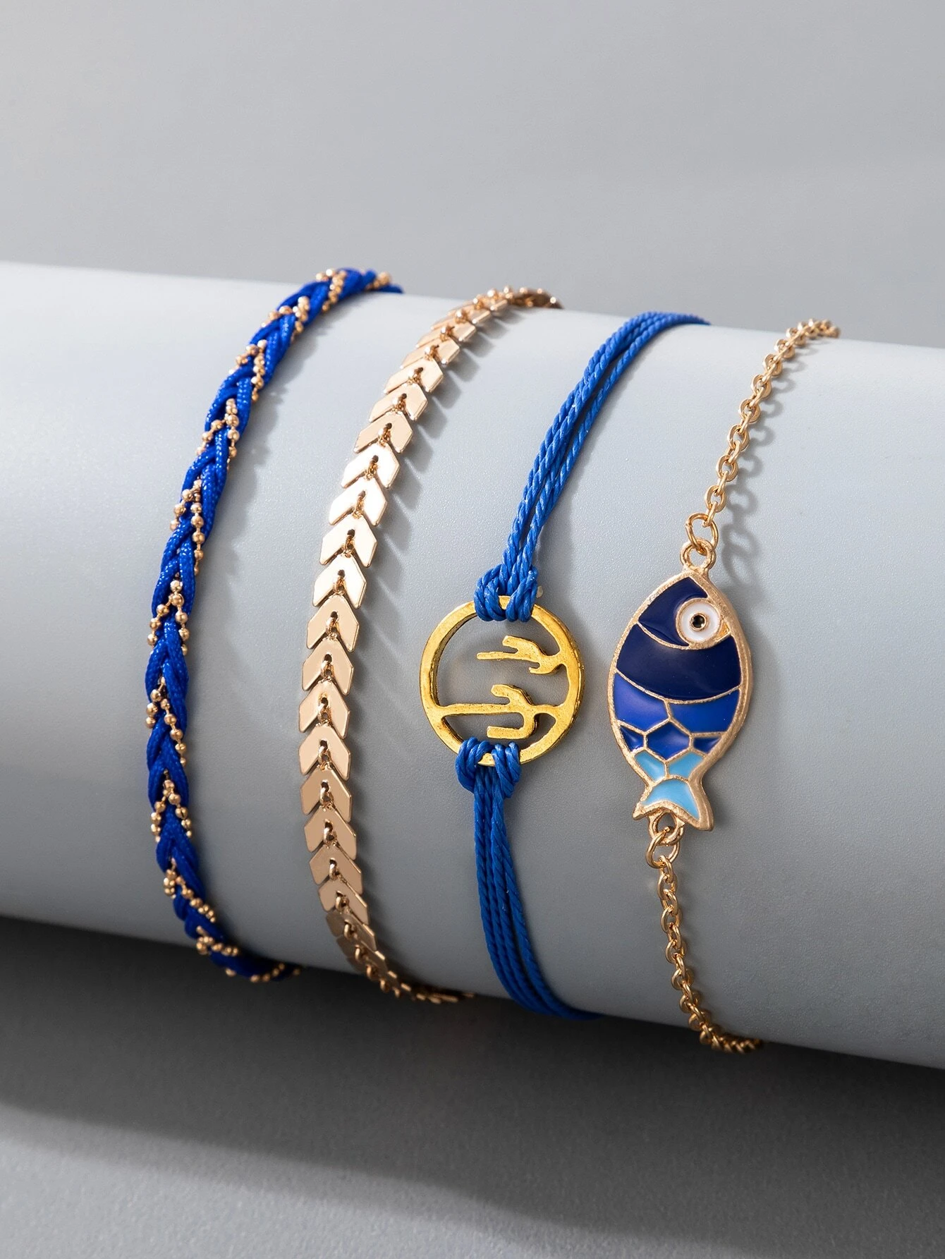 4 pièces Bracelet de cheville – Image 3