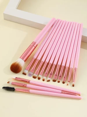 15 pièces Set de pinceaux duo-fibres