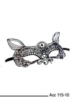 Masque Romantique En Dentelle Pour Le Bal Masqué