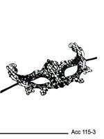 Masque Romantique En Dentelle Pour Le Bal Masqué